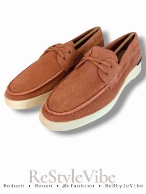 SPERRY X JOHN LEGEND Men’s Size 11.5 Shoes Legend Boat Rust Style Leather NEW